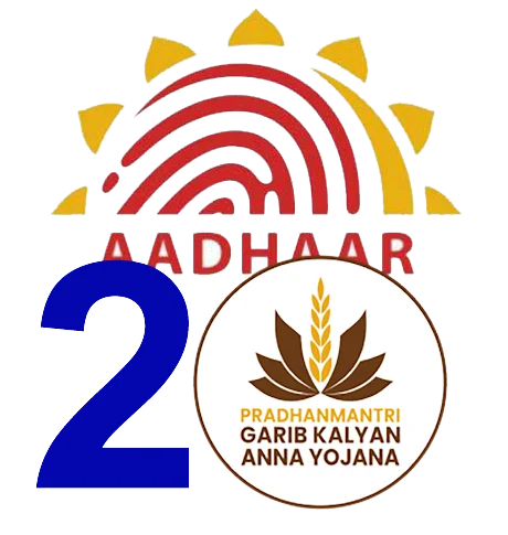 Ration Aadhaar Seeding logo