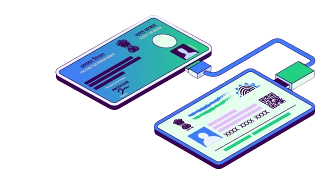 PAN To Aadhaar Find logo